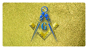 DSC700 370 SH GD Masonic Lodge Shimmer Gold